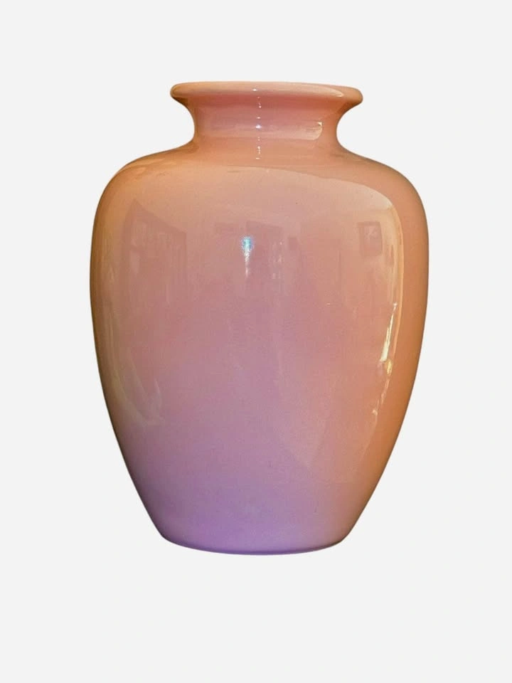 Blue Mountain Pottery VASE RARE 12.5” dusty rose pink 1980s - photo 4