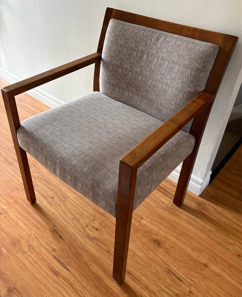 Mid-Century Modern Teak Armchair  Accent Decor. - photo 4