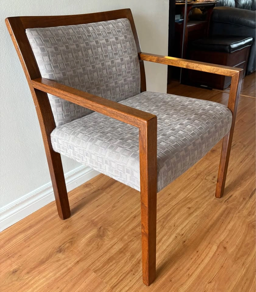 Mid-Century Modern Teak Armchair  Accent Decor. - photo 5