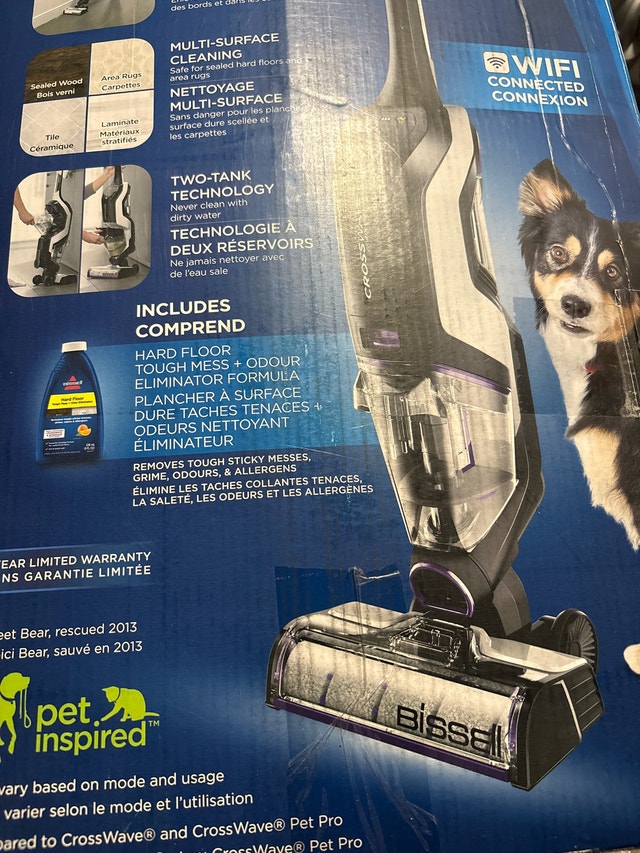 Bissell CrossWave Pet Pro – Like New (Used Once) - photo 3