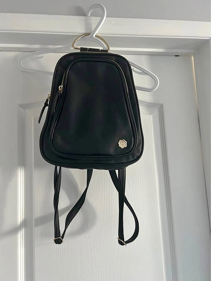 Fiorelli mini backpack - black and gold