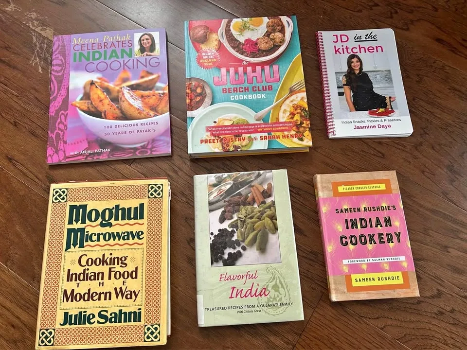 Indian Cookbooks (6 Books)