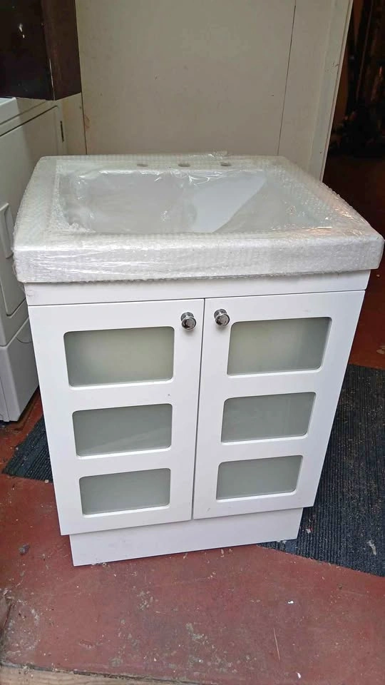 New Utility Sink / Laundry Sink and Cabinet
