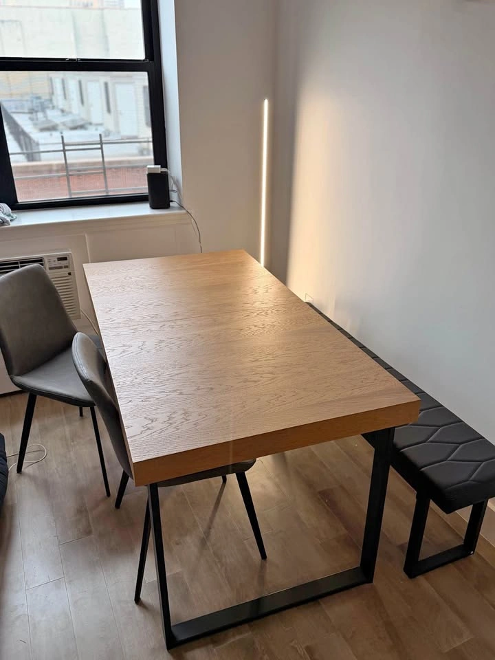 Modern Dining Set – IKEA Tarsele Table + 2 Chairs + 2 Benches