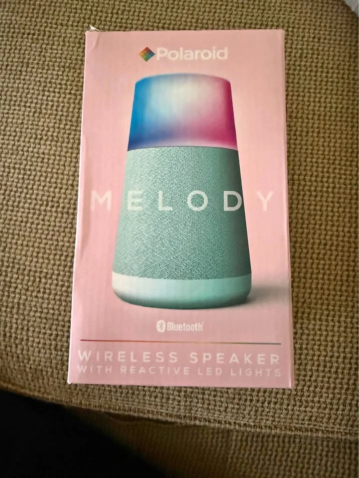 Polaroid Wireless Speaker with LED Lights