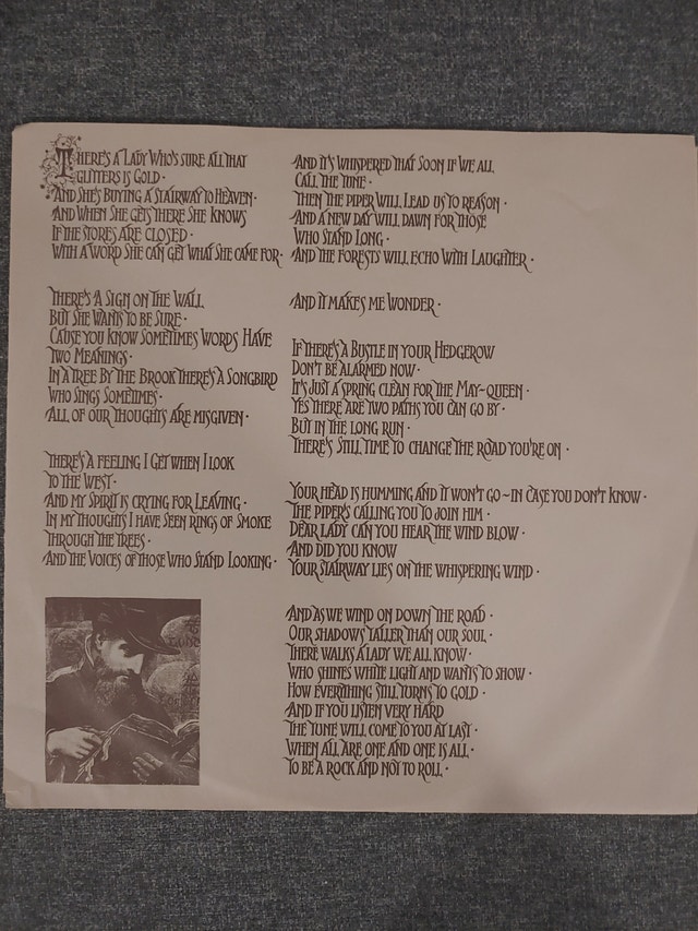 LED ZEPPELIN IV - Vinyl Record LP - photo 5