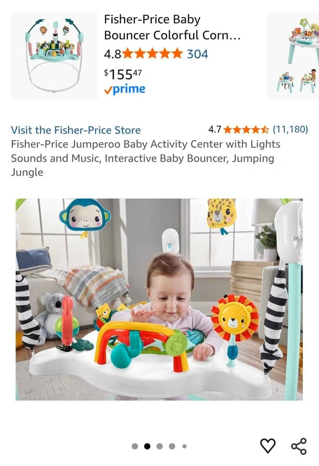 Fisher-Price Jumperoo Baby Activity Center - photo 4