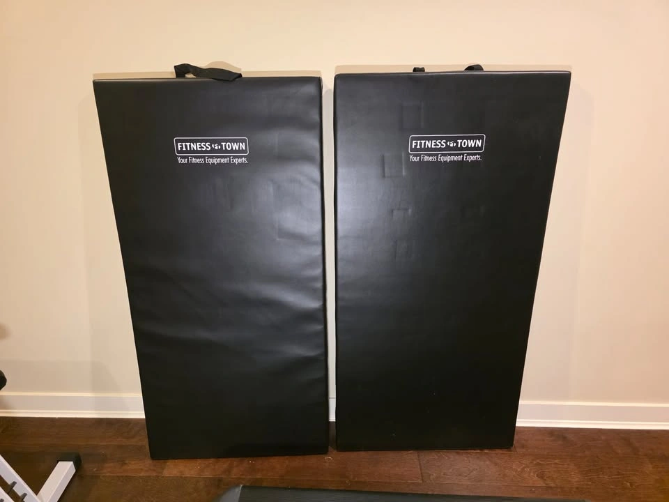 Fitness Town Folding Exercise Mats - Set of 2 (MINT) - photo 2