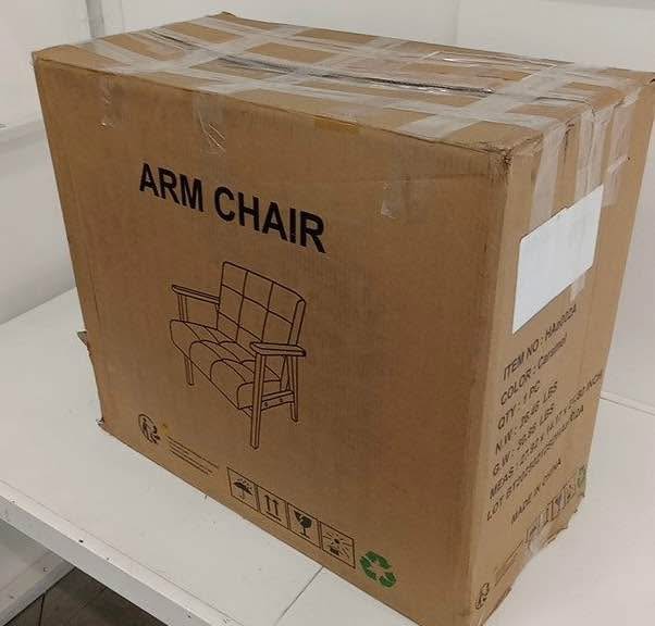 Solid wood mid century accent chair - Brand new in box - photo 4