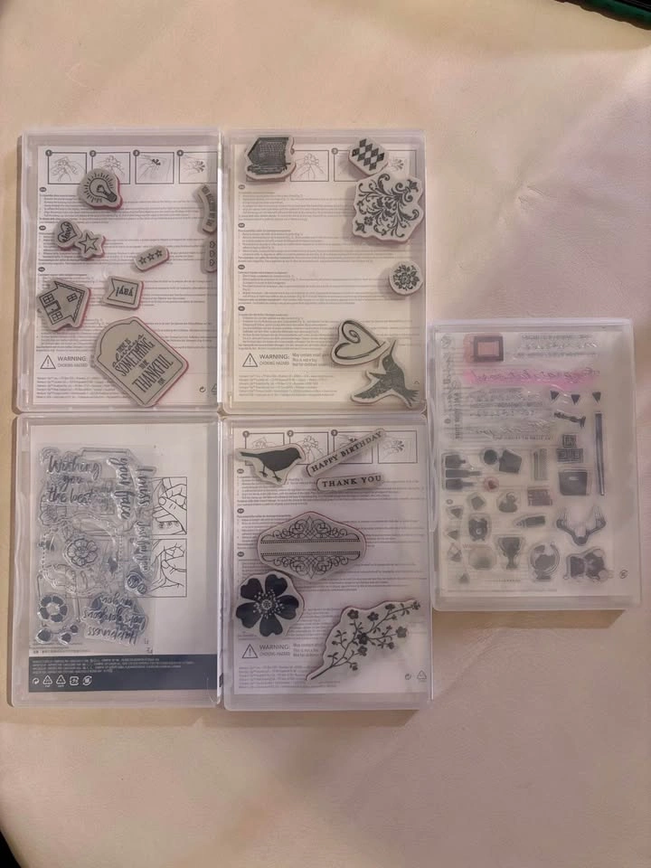 Stampin' Up! Stamp Sets - 5 Clear Mounts - photo 2