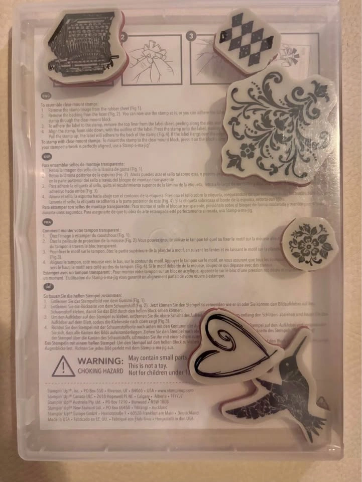 Stampin' Up! Stamp Sets - 5 Clear Mounts - photo 4