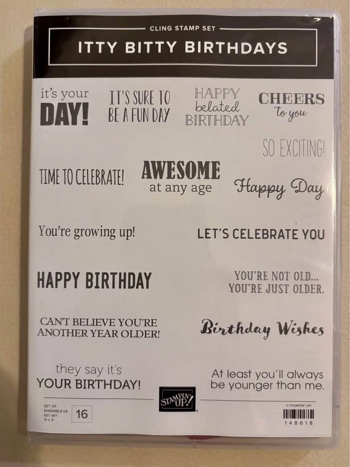 Stampin' Up! Birthday Stamp Sets Lot - 5 Sets - photo 5
