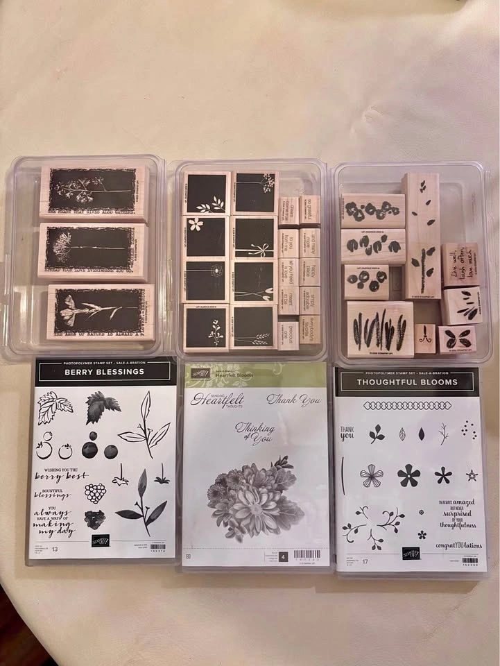 Summer Garden Stampin' Up! Lot, 6 sets