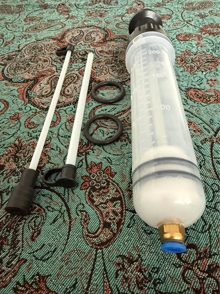 200ml Oil Syringe Pump Fluid Extractor Kit - photo 2