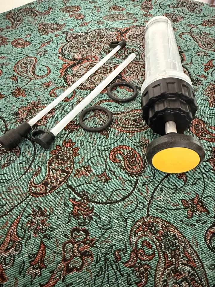 200ml Oil Syringe Pump Fluid Extractor Kit - photo 3