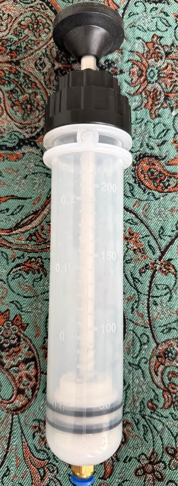 200ml Oil Syringe Pump Fluid Extractor Kit - photo 4