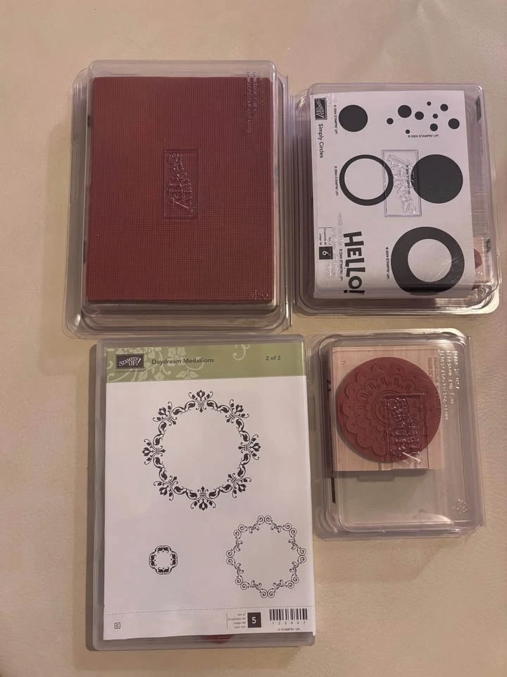 Stampin' Up! Clear & Rubber Stamps Lot - 4 Sets - photo 2