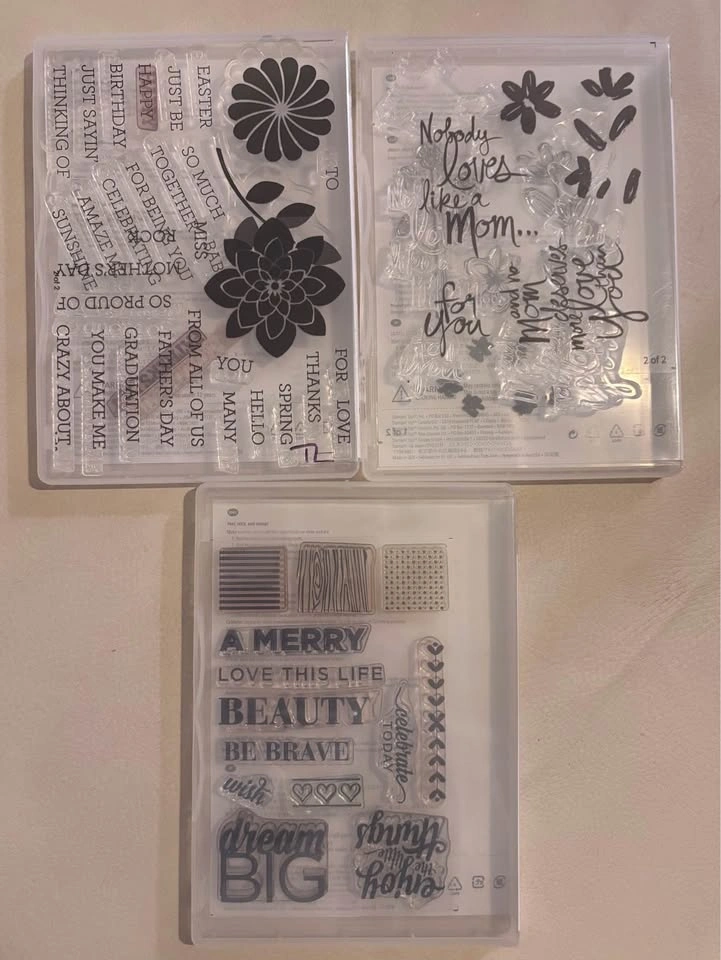 Stampin' Up Lot - Crazy About You, Mothers Love, Enjoy Little Th - photo 2