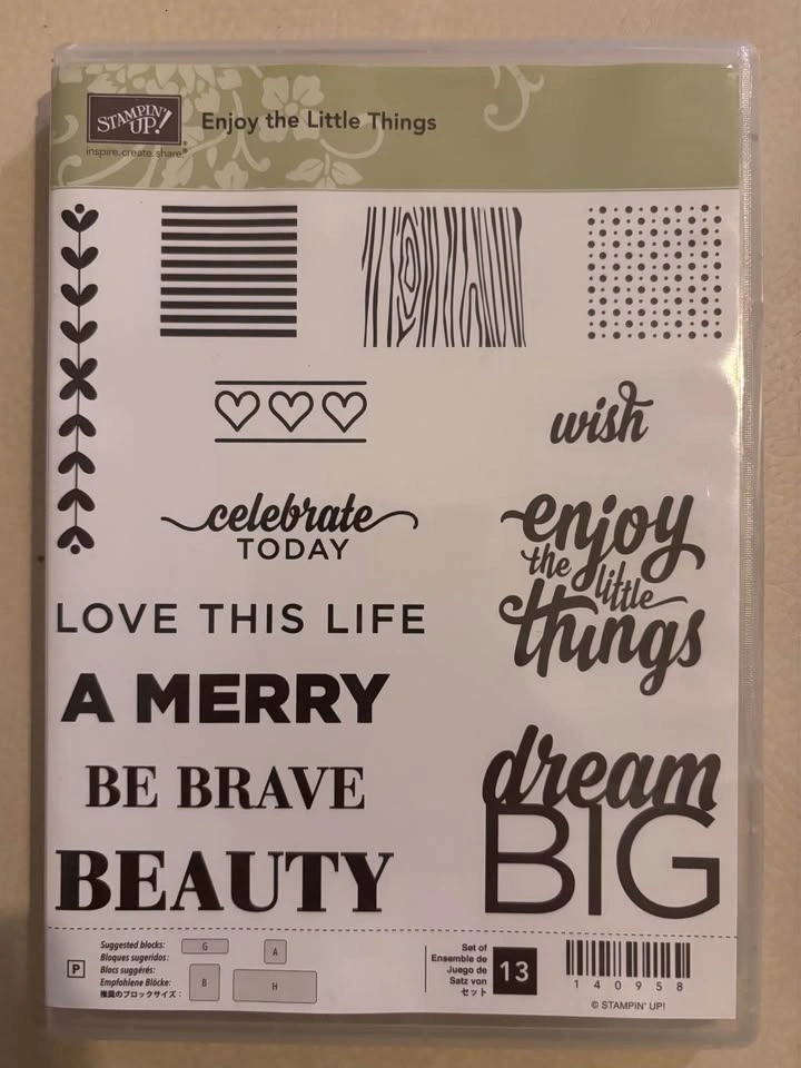 Stampin' Up Lot - Crazy About You, Mothers Love, Enjoy Little Th - photo 3
