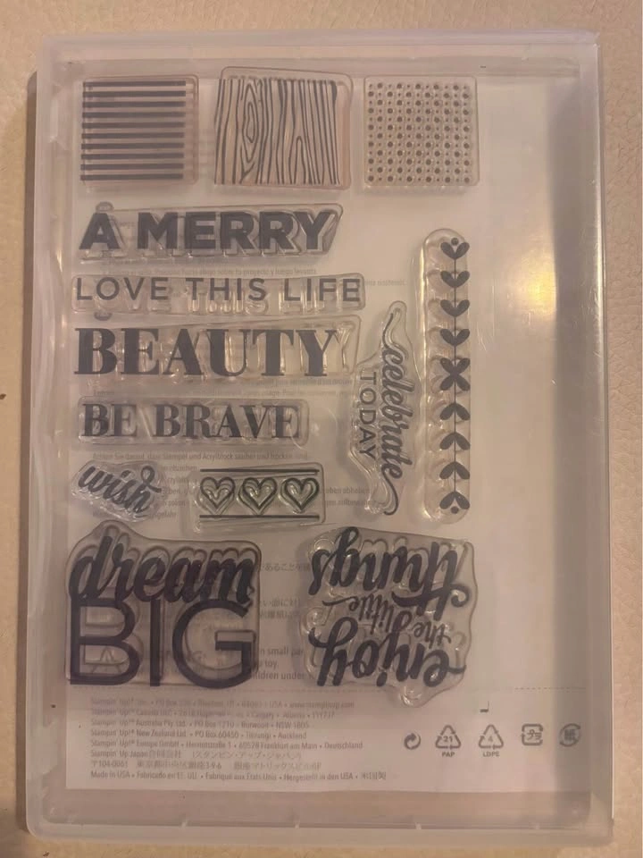 Stampin' Up Lot - Crazy About You, Mothers Love, Enjoy Little Th - photo 4