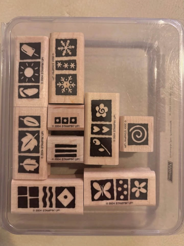 Seasonal Stampin' Up! Lot, 5 Stamp Sets - photo 2