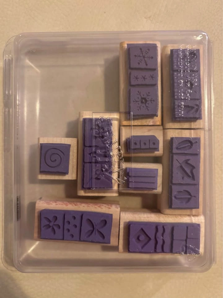 Seasonal Stampin' Up! Lot, 5 Stamp Sets - photo 3