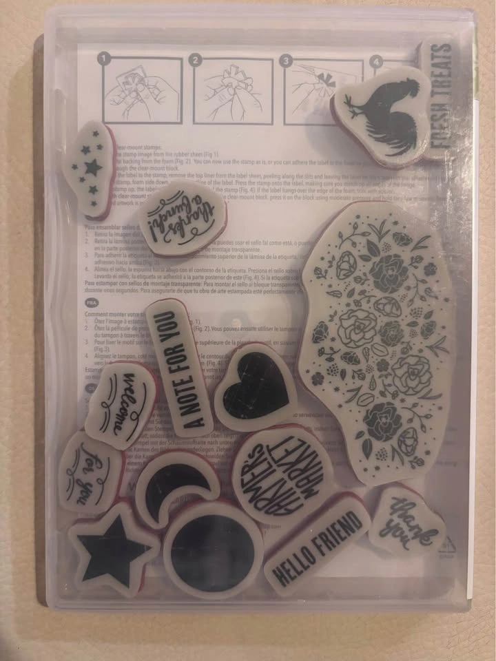 Seasonal Stampin' Up! Lot, 5 Stamp Sets - photo 5