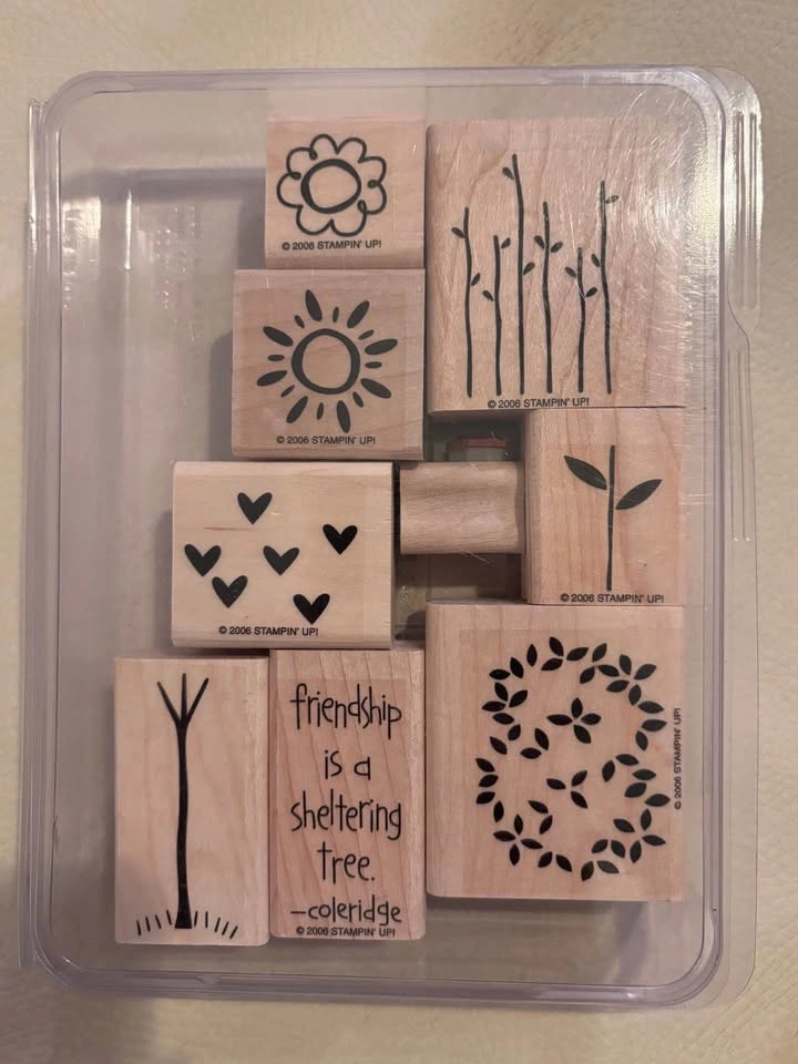 Whimsical Stampin' Up! Rubber Stamp Lot Crafting Scrapbooking - photo 3