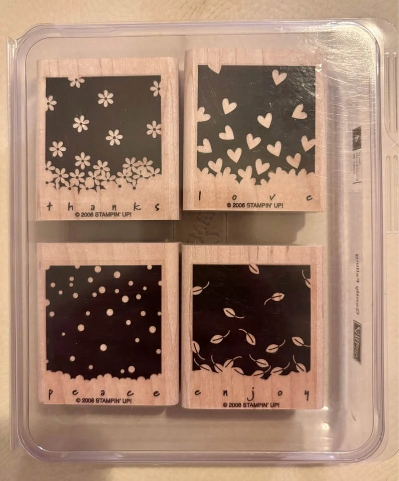 Whimsical Stampin' Up! Rubber Stamp Lot Crafting Scrapbooking - photo 5