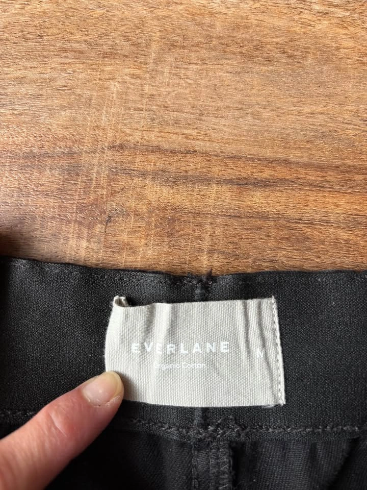 Everlane High Waisted Black Pants - Size M - photo 3