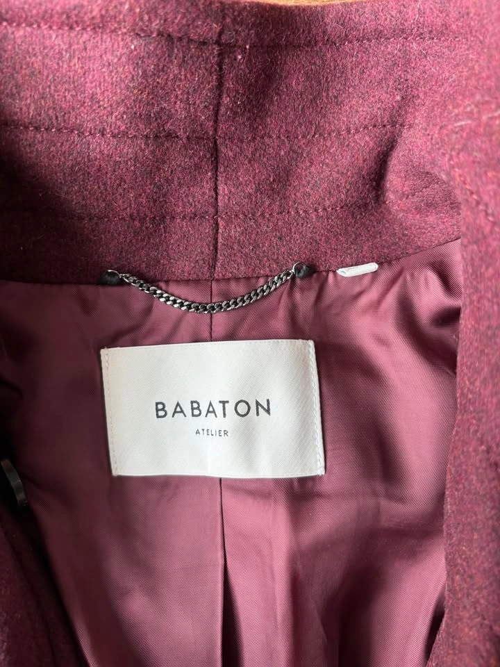 Aritzia Babaton Wool Dress Coat, Size S - photo 3