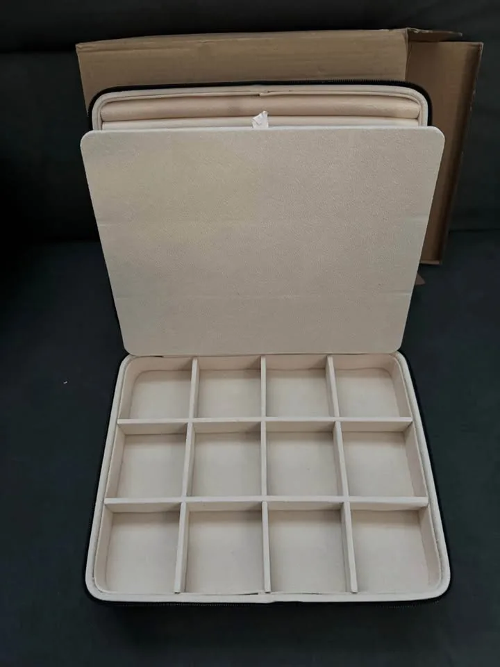 Jewelry Box Brand New Zipper Closure image indicator(3)