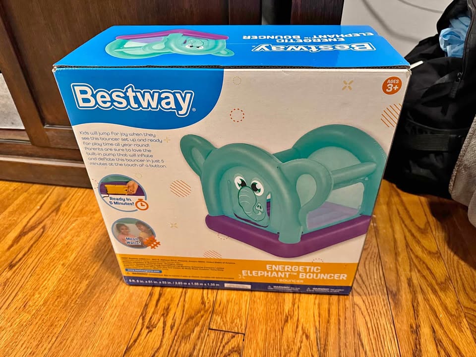 Bestway Energetic Elephant Bouncer Brand New- Bounce House