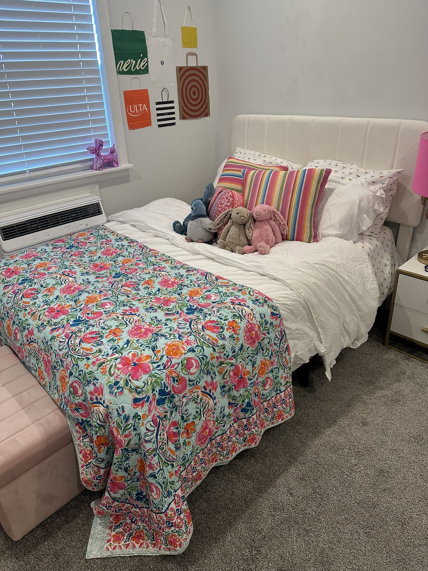 Full Size Bed frame With FREE mattress