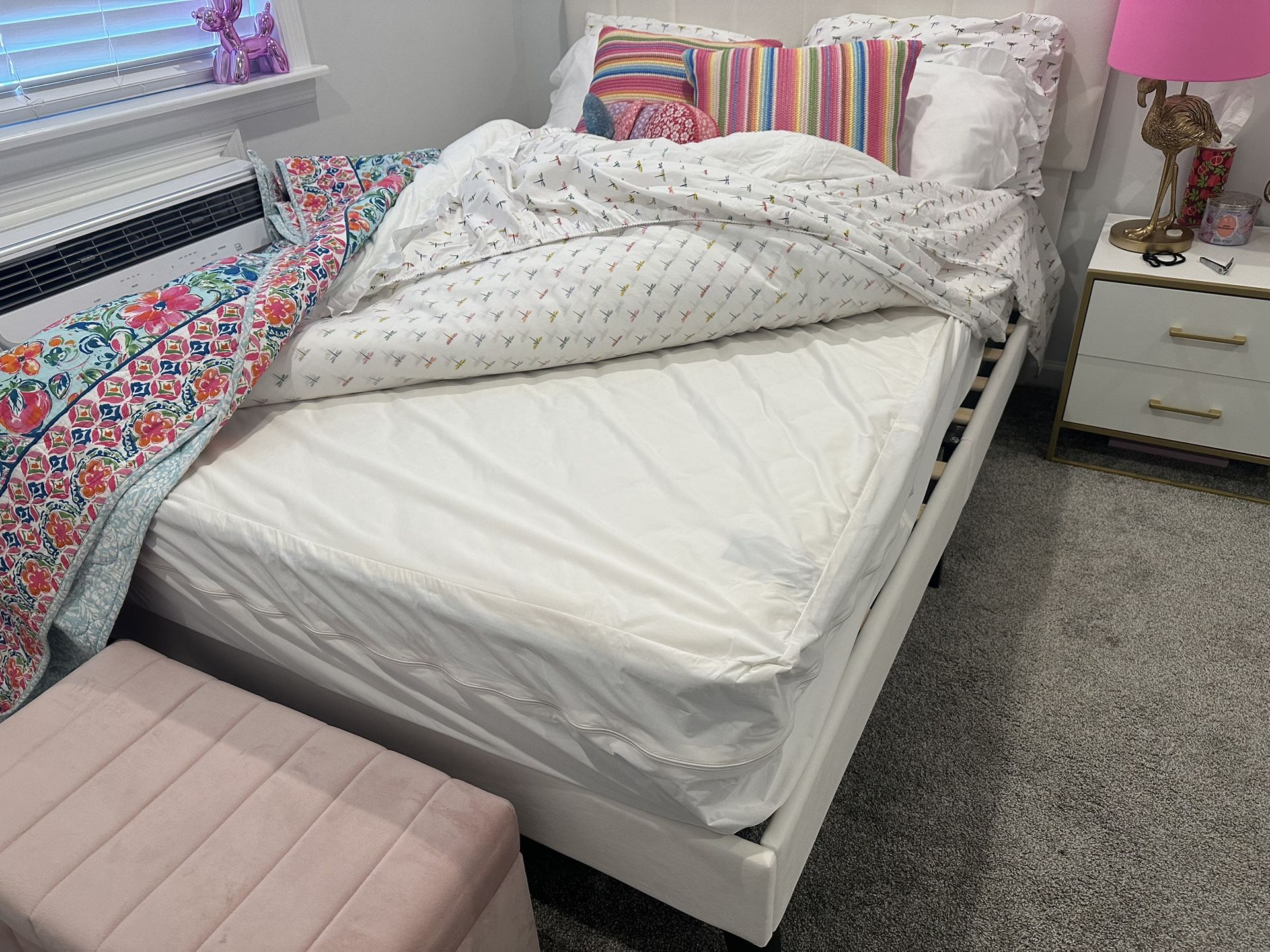 Full Size Bed frame With FREE mattress - photo 4