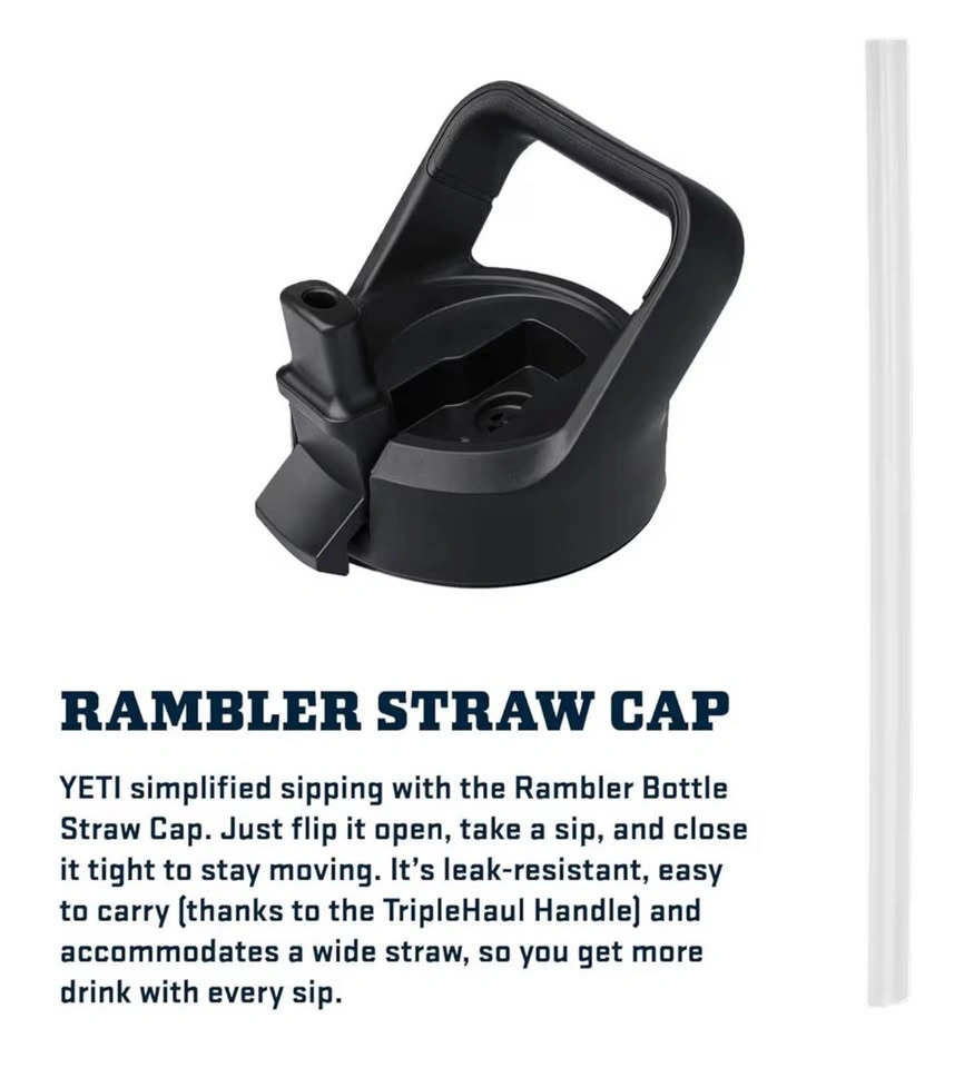 Brand New YETI Rambler Straw Cap & Straw Set - photo 3