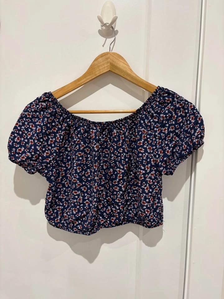 Floral Crop Top - photo 2
