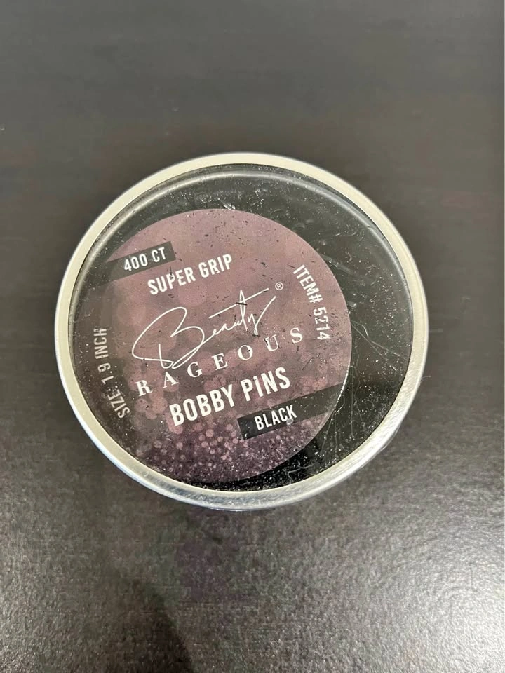 Black Bobby Pins 400ct