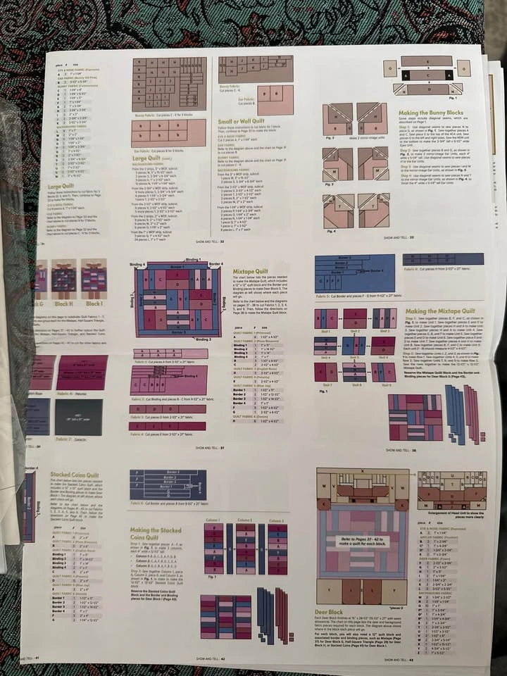 Brand New Quilting Template Set + Pattern Booklet - photo 2