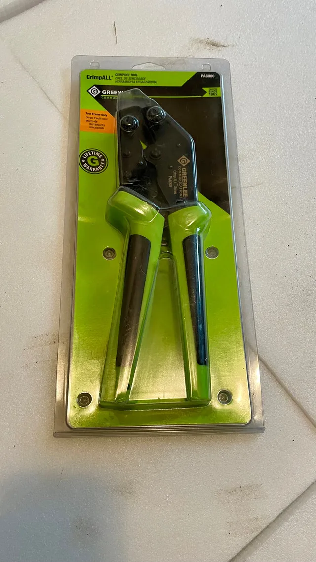 Greenlee crimper PA8000 thumbnail
