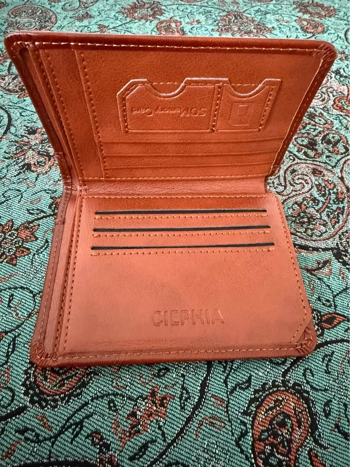 Brand New CIEPHIA Brown Leather Wallet –Available: Brown & Black - photo 3