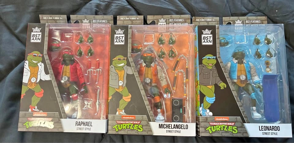 TMNT Street Style Action Figures