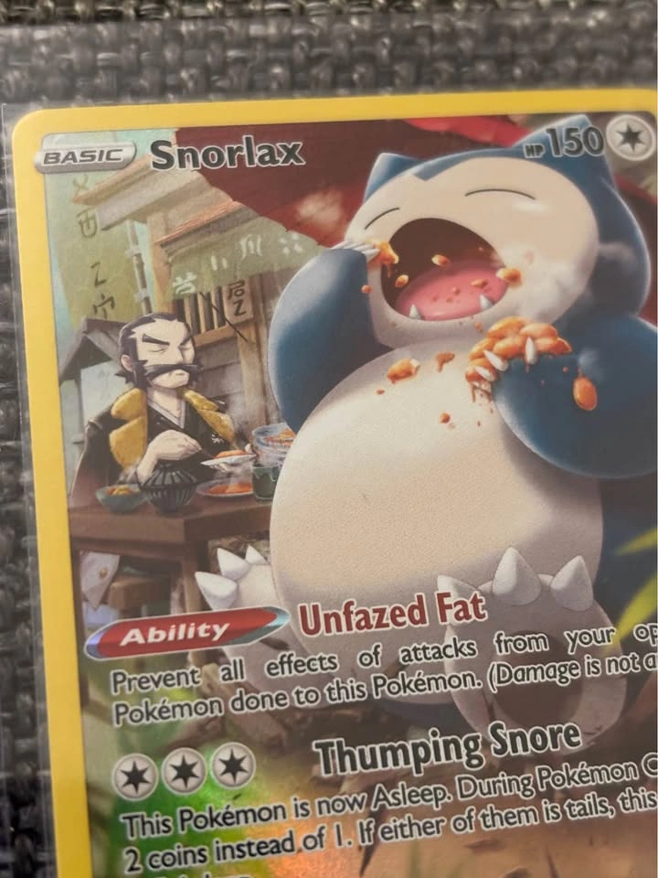 MINT Pokemon Snorlax Illustration Rare ⭐️ - photo 2