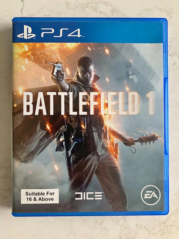 PS4 Battlefield 1 Like New Condition First-person Shooting Game