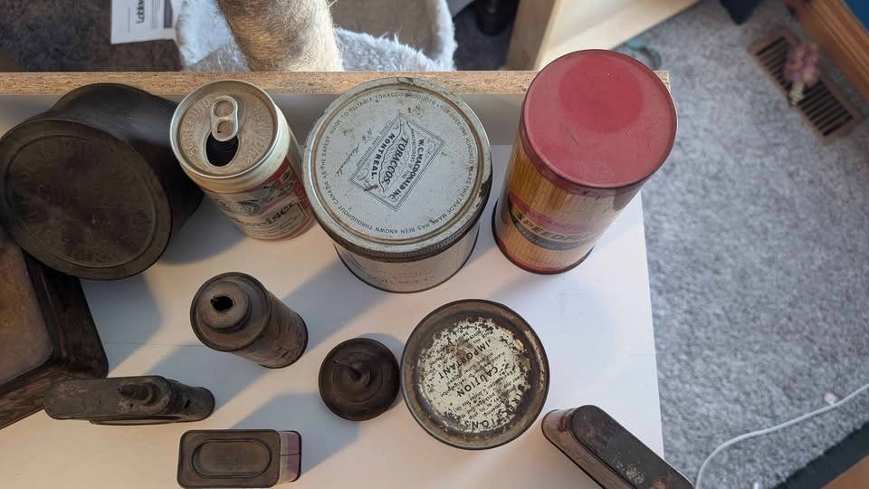 11 Antique Cans - Molasses Full - photo 4