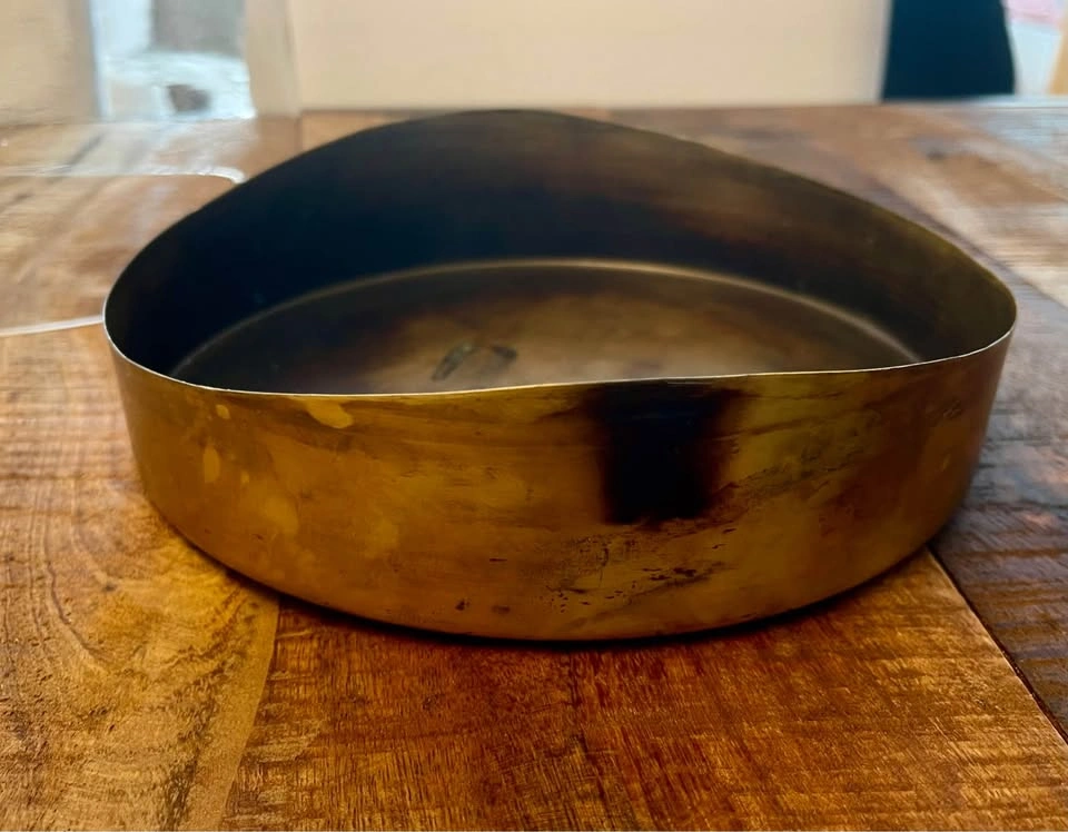 Creative Co-op Glass Cloche with Copper Tray - photo 3