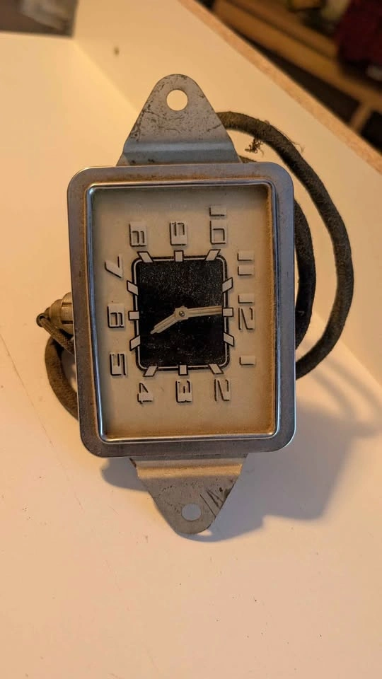NOS 1936 Buick Clock with Tag!