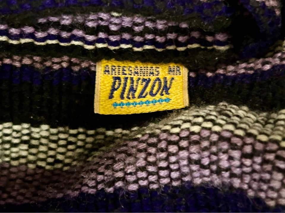 Artesanias Mr. Pinzon Purple Woven Boho Crossbody Bag - photo 2