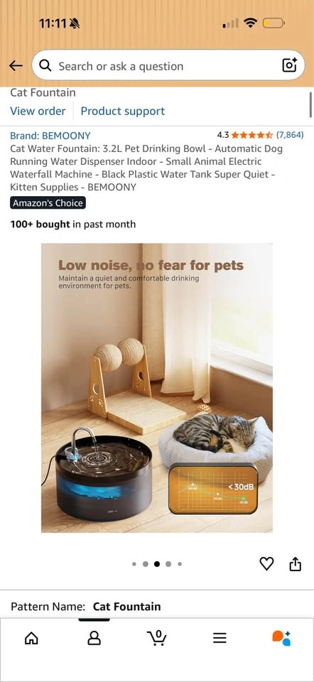 Cat Water Fountain - photo 3