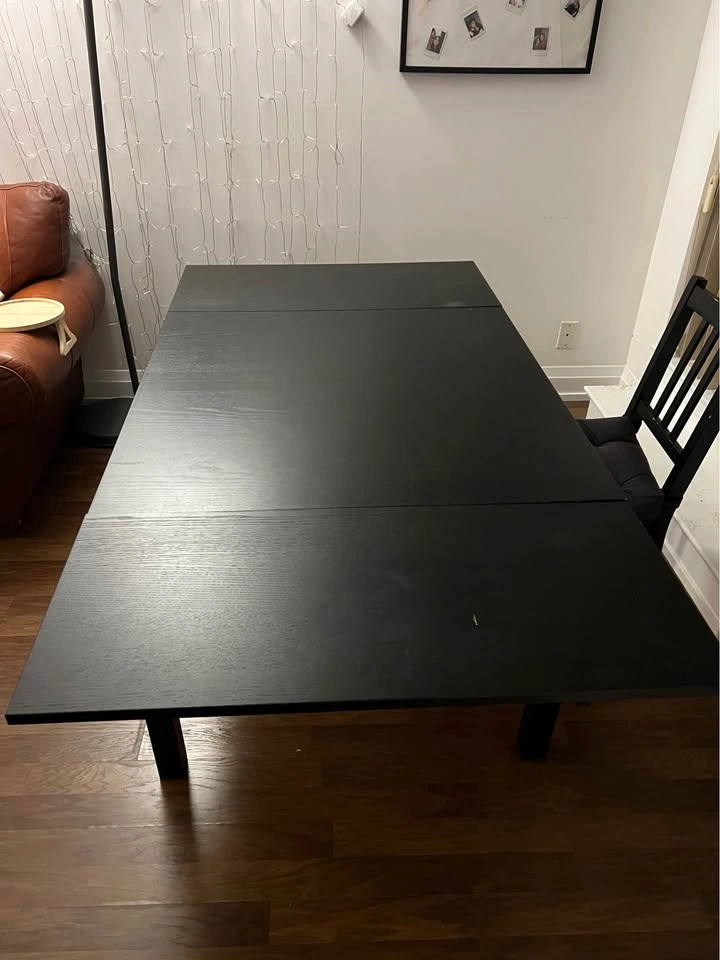 Extendable dining table with chairs - photo 3